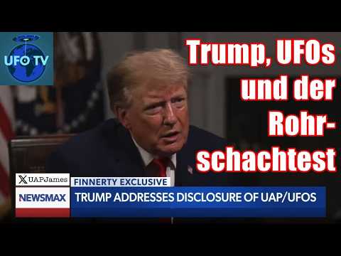 YouTube Video Thumbnail: Trump spricht erneut über #UAPs und Disclosure ● UAPdate 2026/10/17